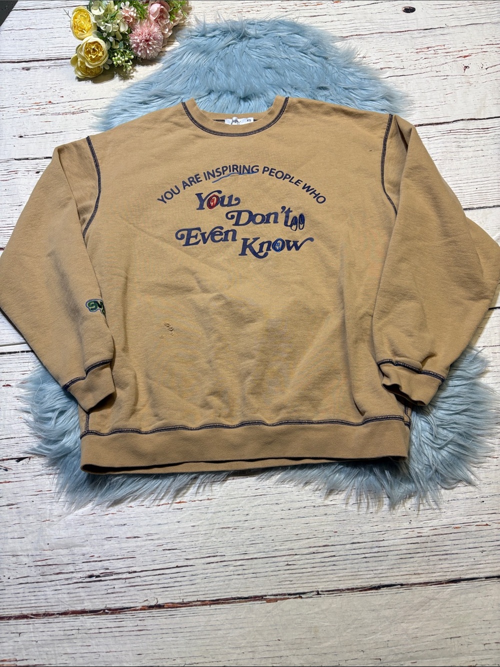 The Mayfair Group The Mayfair Art Club You’re The Inspiration Sweatshirt sz XS